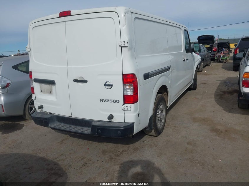 Vin: 1n6bf0ky5ln808990, lot: 44828620, nissan nv cargo nv2500 hd sv standard roof v6 20204
