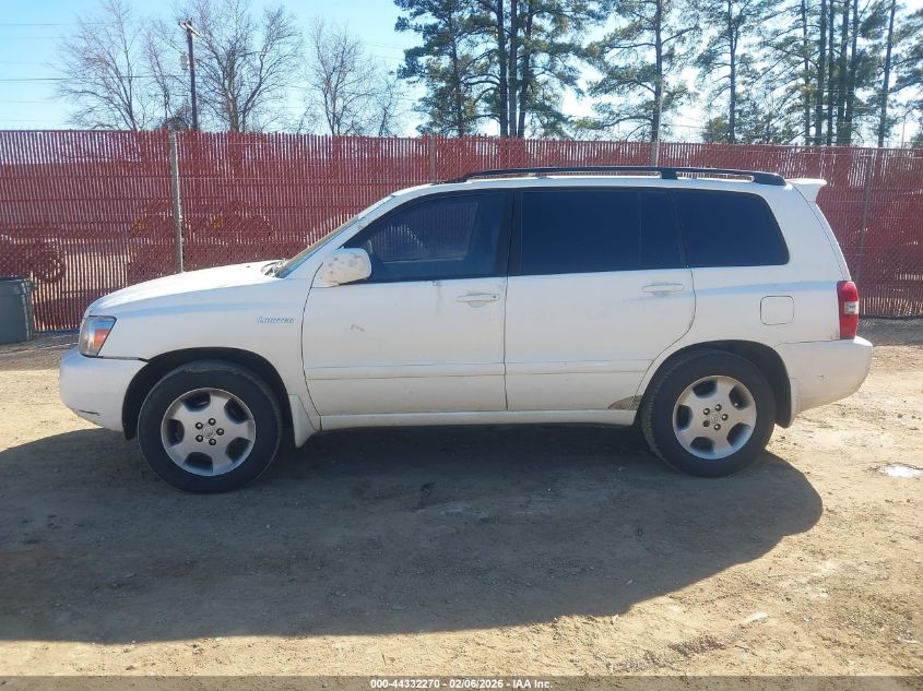 2004 Toyota Highlander Limited V6 VIN: JTEDP21A840040313 Lot: 44332270