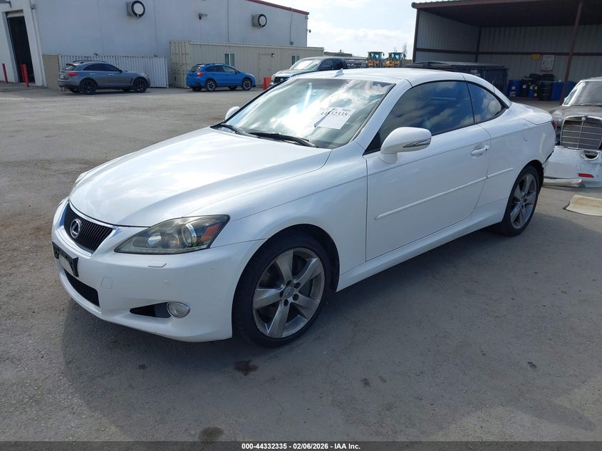 Vin: jthfe2c25b2505364, lot: 44828764, lexus is 350c 20112