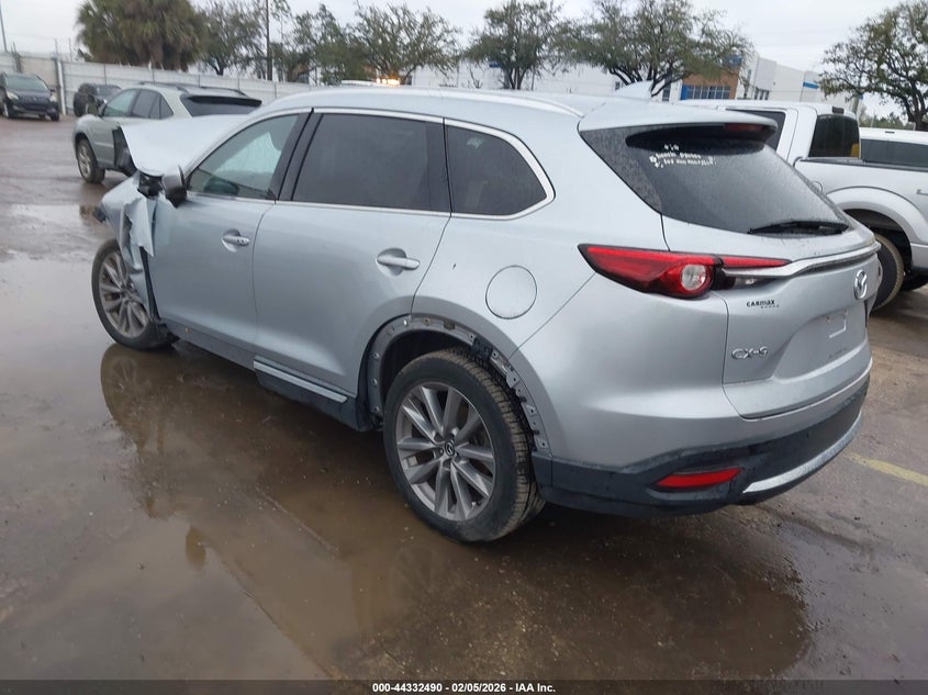 2020 Mazda Cx-9 2.5 Cx-9 Grand Touring silver Lot 111044332490 Vin JM3TCADY7L0407867