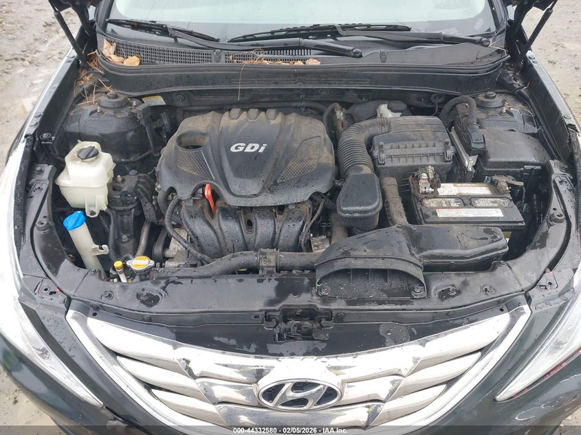 2012 Hyundai Sonata 2.4 Gls Limited Se black Lot 111044332580 Vin 5NPEB4AC4CH449544