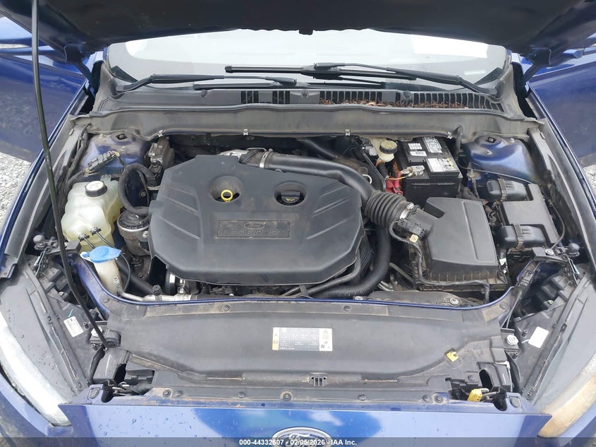 2013 Ford Fusion 2.0 Titanium blue Lot 111044332607 Vin 3FA6P0K9XDR336588