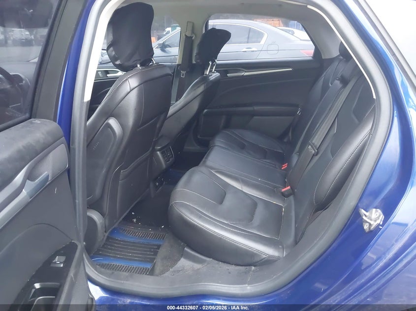 2013 Ford Fusion 2.0 Titanium blue Lot 111044332607 Vin 3FA6P0K9XDR336588
