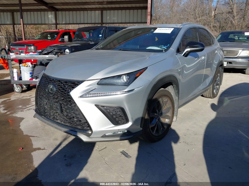 Vin: jtjyarbz4j2112156, lot: 44829082, lexus nx 300 f sport 20182