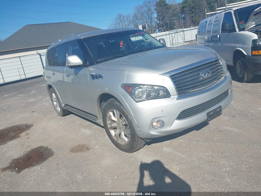 Vin: jn8az2nf1b9502120, lot: 44829150, infiniti qx56 20111