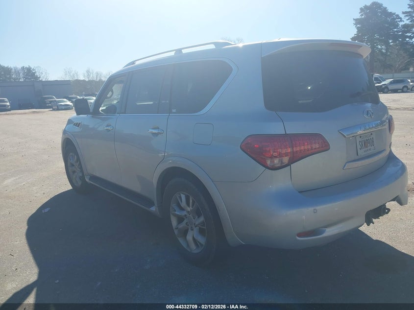Vin: jn8az2nf1b9502120, lot: 44829150, infiniti qx56 20113
