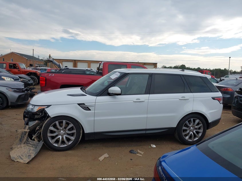 2015 Land Rover Range Rover Sport 3.0L V6 Supercharged Hse VIN: SALWR2VF4FA522036 Lot: 44332858