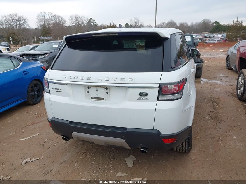 2015 Land Rover Range Rover Sport 3.0L V6 Supercharged Hse VIN: SALWR2VF4FA522036 Lot: 44332858