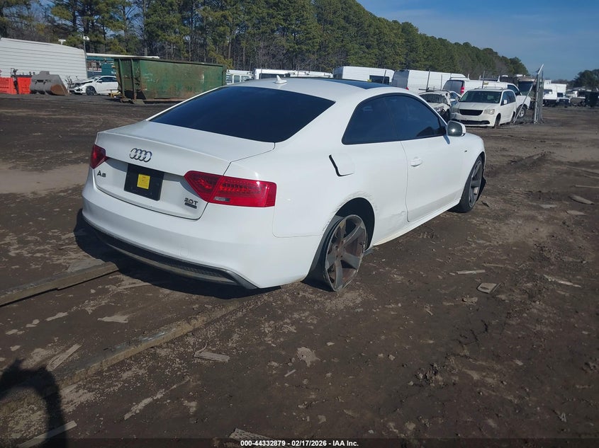 Vin: waumfafr7fa037039, lot: 44829320, audi a5 2.0t premium 20154