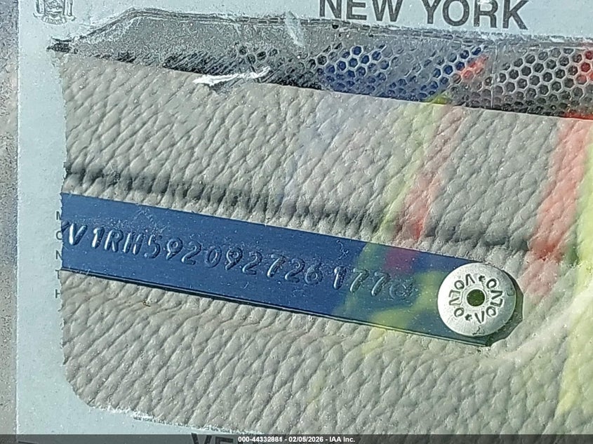 2009 Volvo S60 2.5T/2.5T Special Edition VIN: YV1RH592092726177 Lot: 44332881