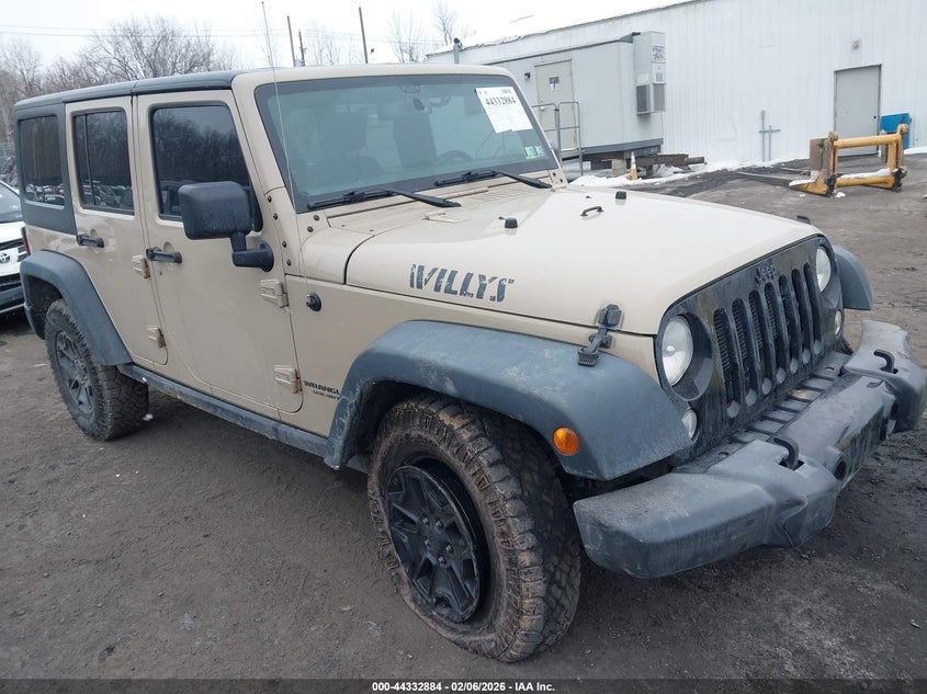 2016 Jeep Wrangler Unlimited Willys Wheeler