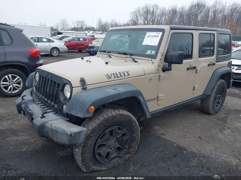 2016 Jeep Wrangler Unlimited Willys Wheeler