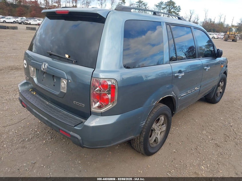 2007 HONDA PILOT auction photo 4