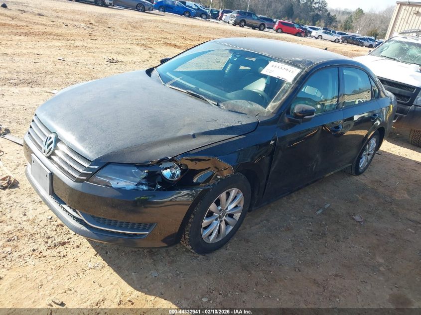 2013 Volkswagen Passat 2.5L Wolfsburg Edition