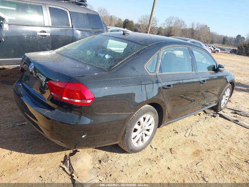 2013 Volkswagen Passat 2.5L Wolfsburg Edition