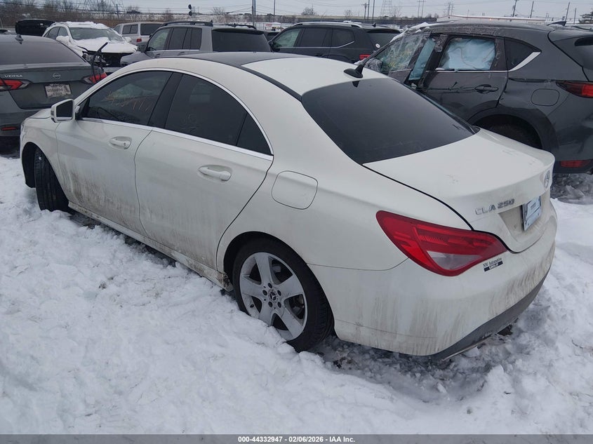 2018 Mercedes-Benz Cla 250 4Matic