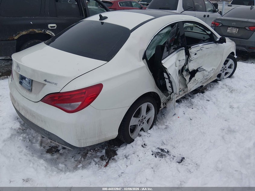 2018 Mercedes-Benz Cla 250 4Matic