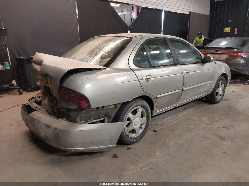 2001 Nissan Sentra Gxe