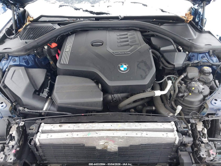 2021 BMW 330I xDrive VIN: 3MW5R7J02M8B58223 Lot: 44332994