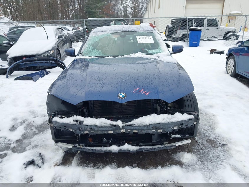 2021 BMW 330I xDrive VIN: 3MW5R7J02M8B58223 Lot: 44332994