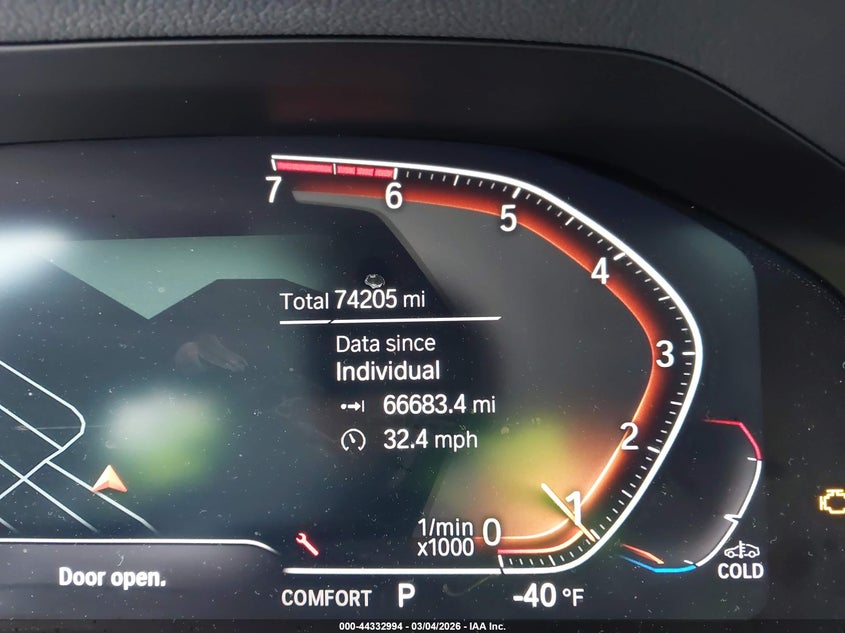 2021 BMW 330I xDrive VIN: 3MW5R7J02M8B58223 Lot: 44332994