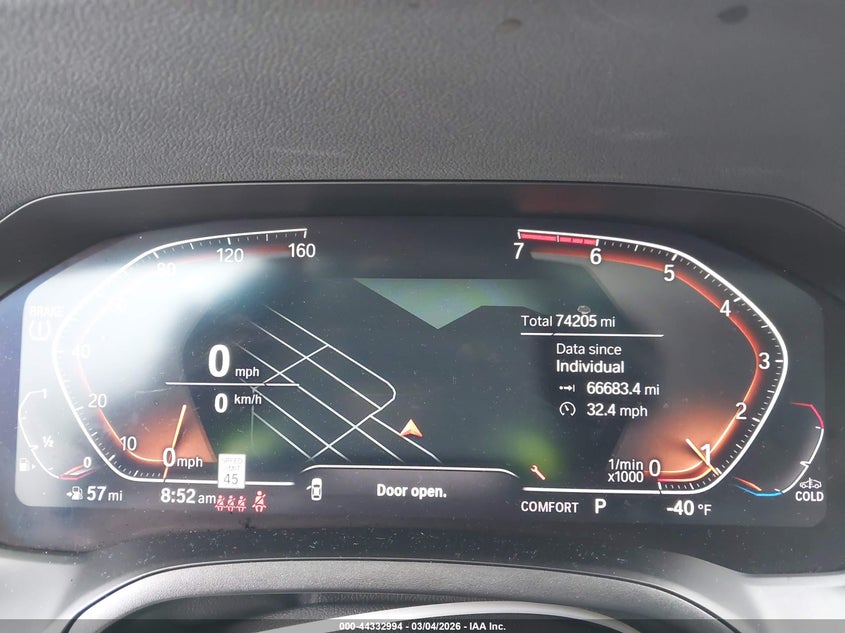 2021 BMW 330I xDrive VIN: 3MW5R7J02M8B58223 Lot: 44332994