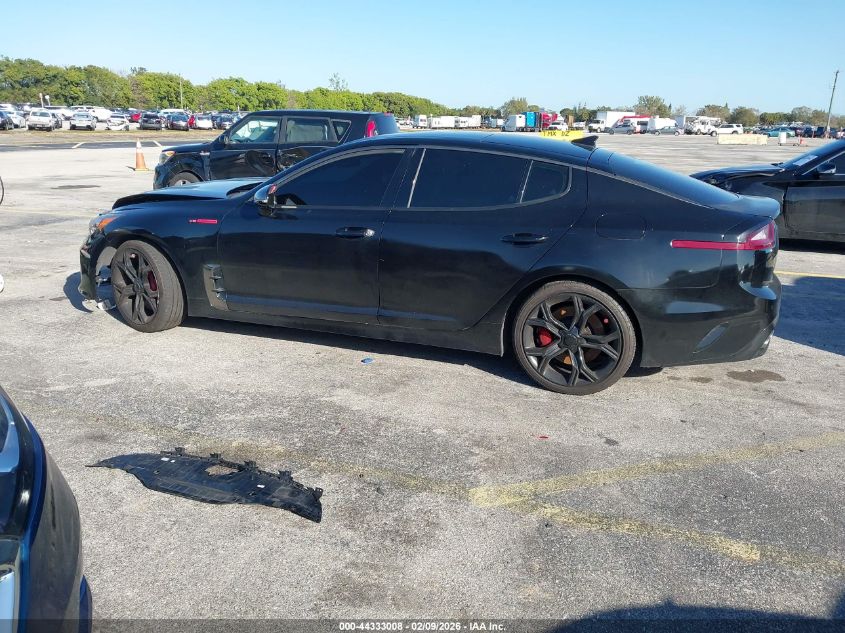 2019 Kia Stinger Gt1 VIN: KNAE45LC2K6057777 Lot: 44333008