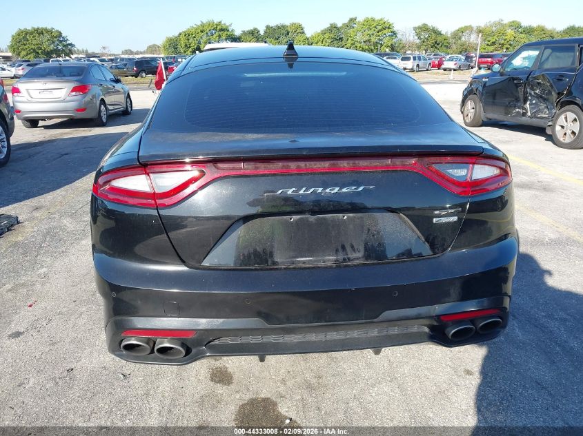 2019 Kia Stinger Gt1 VIN: KNAE45LC2K6057777 Lot: 44333008