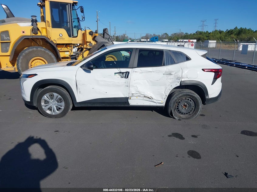 2025 Chevrolet Trax Fwd Ls VIN: KL77LFEP2SC112120 Lot: 44333106