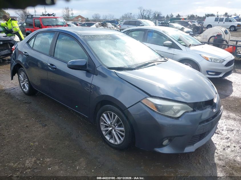 2014 Toyota Corolla Le Plus