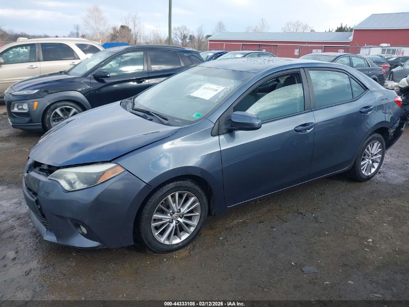 2014 Toyota Corolla Le Plus