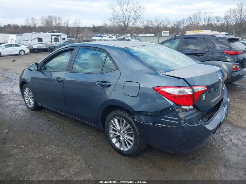 2014 Toyota Corolla Le Plus