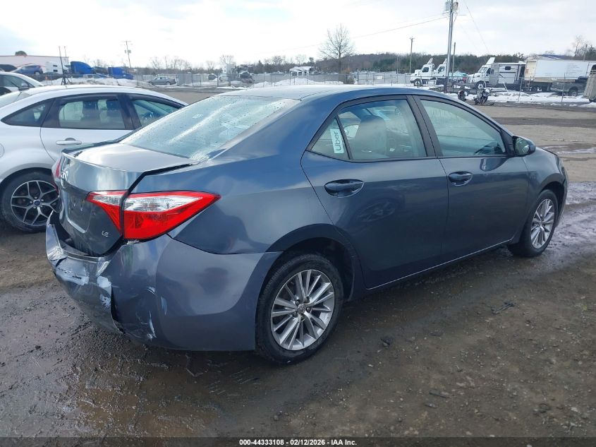2014 Toyota Corolla Le Plus