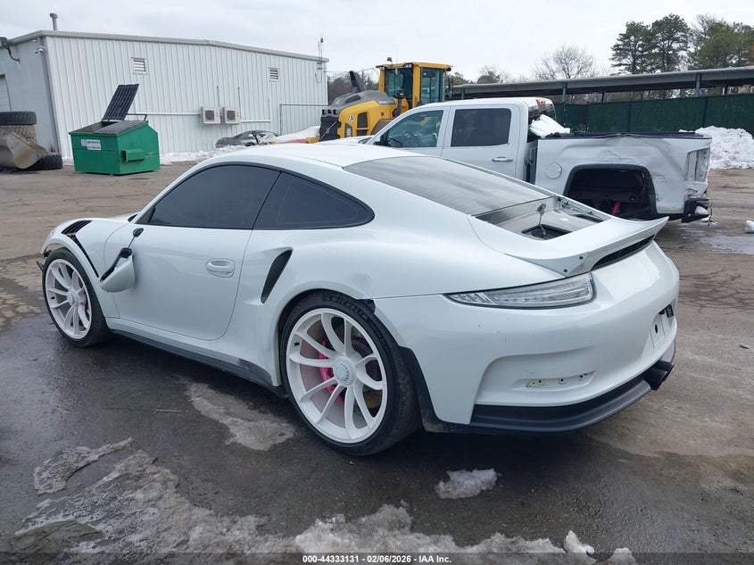 Vin: wp0af2a91gs192393, lot: 44829572, porsche 911 gt3 rs 20163