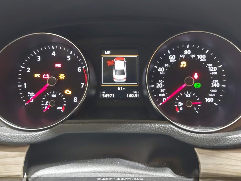 VIN 1VWCT7A30HC020228 2017 VOLKSWAGEN PASSAT 1.8T SEL PREMIUM