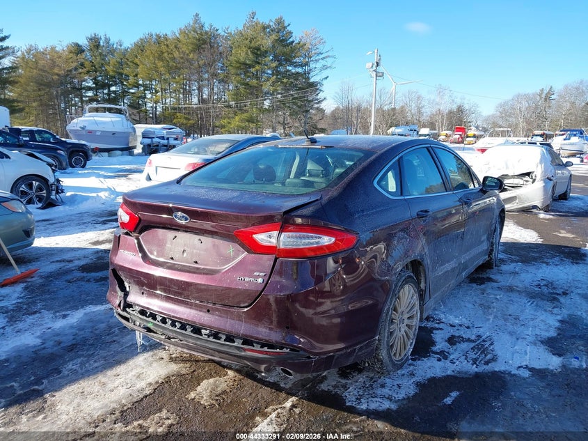 2013 Ford Fusion Hybrid Se
