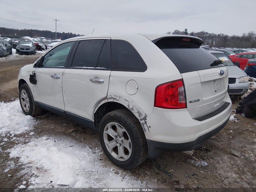 2012 Ford Edge 3.5 Se white Lot 111044333375 Vin 2FMDK4GC9CBA30955