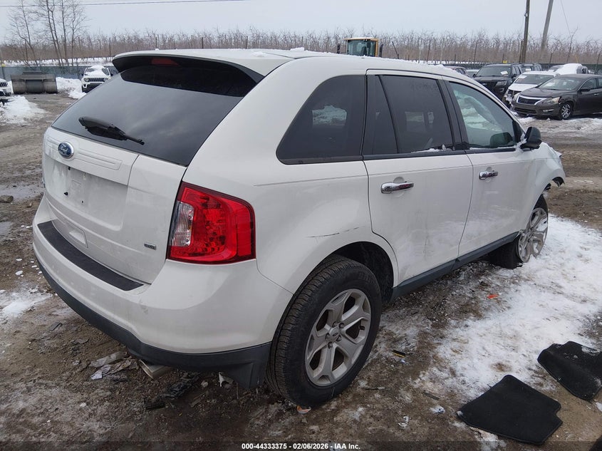 Vin: 2fmdk4gc9cba30955, lot: 44829817, ford edge se 20124