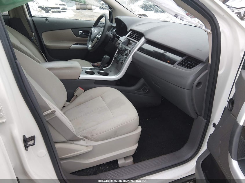 2012 Ford Edge 3.5 Se white Lot 111044333375 Vin 2FMDK4GC9CBA30955