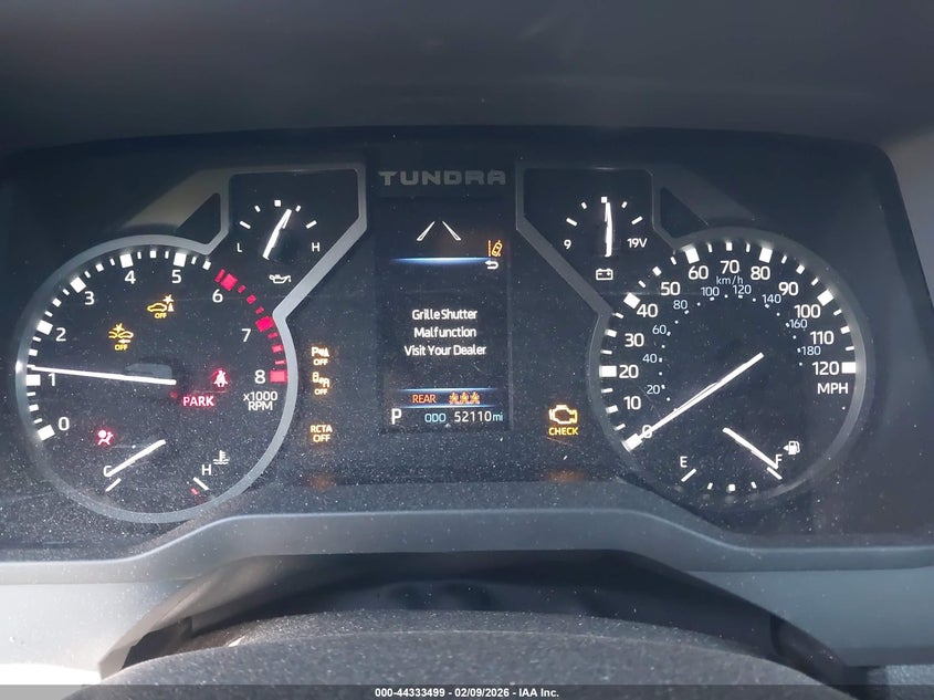 2022 TOYOTA TUNDRA auction photo 7