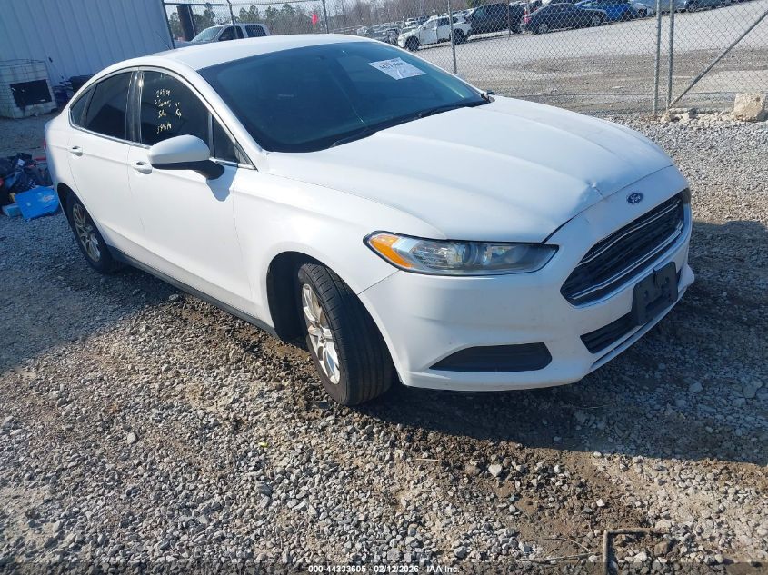 2016 Ford Fusion S