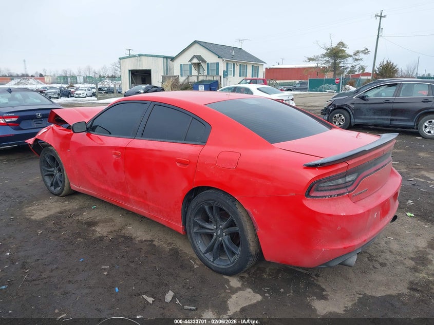 2018 Dodge Charger Sxt Rwd