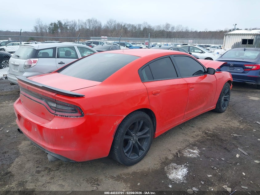 2018 Dodge Charger Sxt Rwd