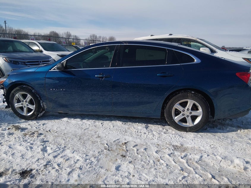 VIN 1G1ZB5ST5KF141189 2019 CHEVROLET MALIBU 1LS