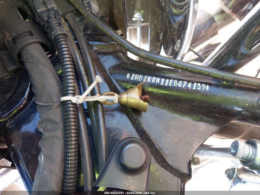 2014 Harley-Davidson Flhxs Street Glide Special VIN: 1HD1KRM11EB674139 Lot: 44333761