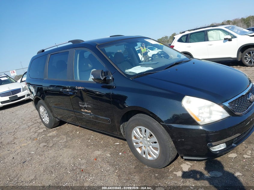 Vin: kndmg4c7xe6564675, lot: 44830287, kia sedona lx 20141