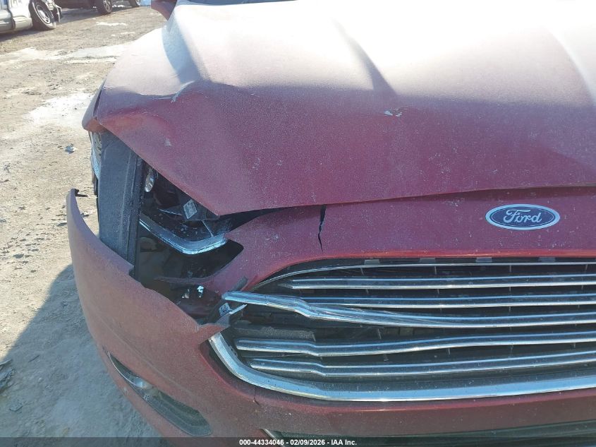 2014 Ford Fusion Hybrid Titanium VIN: 3FA6P0RU5ER340527 Lot: 44334046