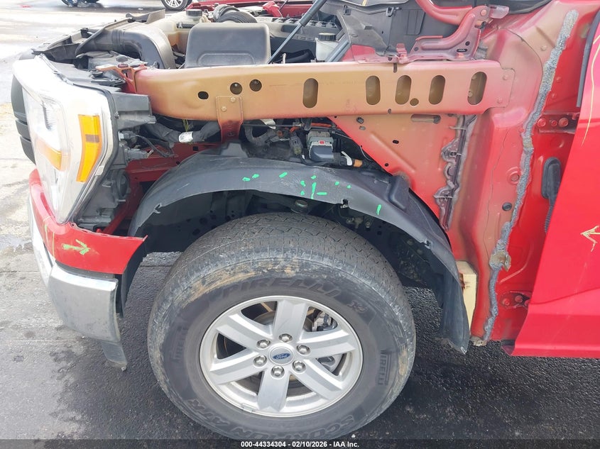 2022 Ford F-150 Xl VIN: 1FTFW1E80NKE17546 Lot: 44334304