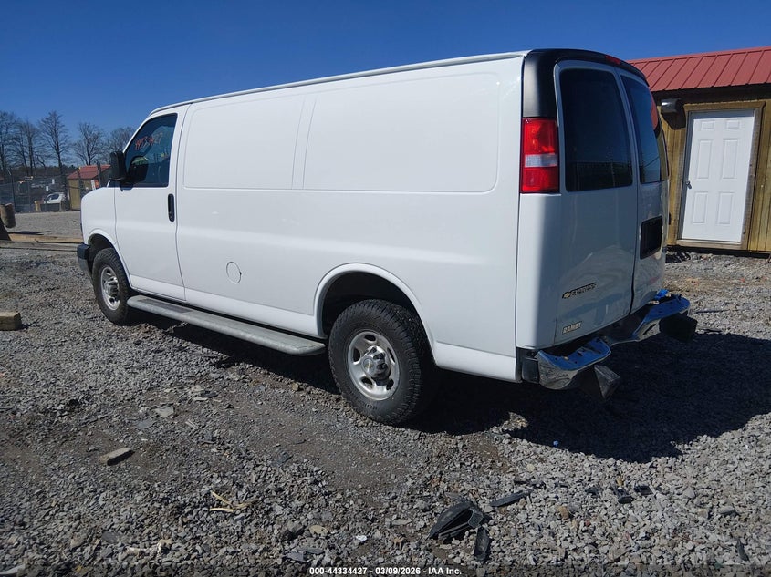 Vin: 1gcwgafp9n1182993, lot: 44830868, chevrolet express cargo rwd 2500 regular wheelbase wt 20223