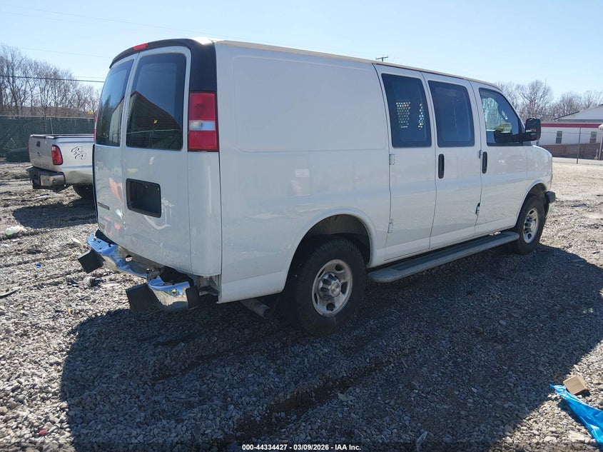 Vin: 1gcwgafp9n1182993, lot: 44830868, chevrolet express cargo rwd 2500 regular wheelbase wt 20224